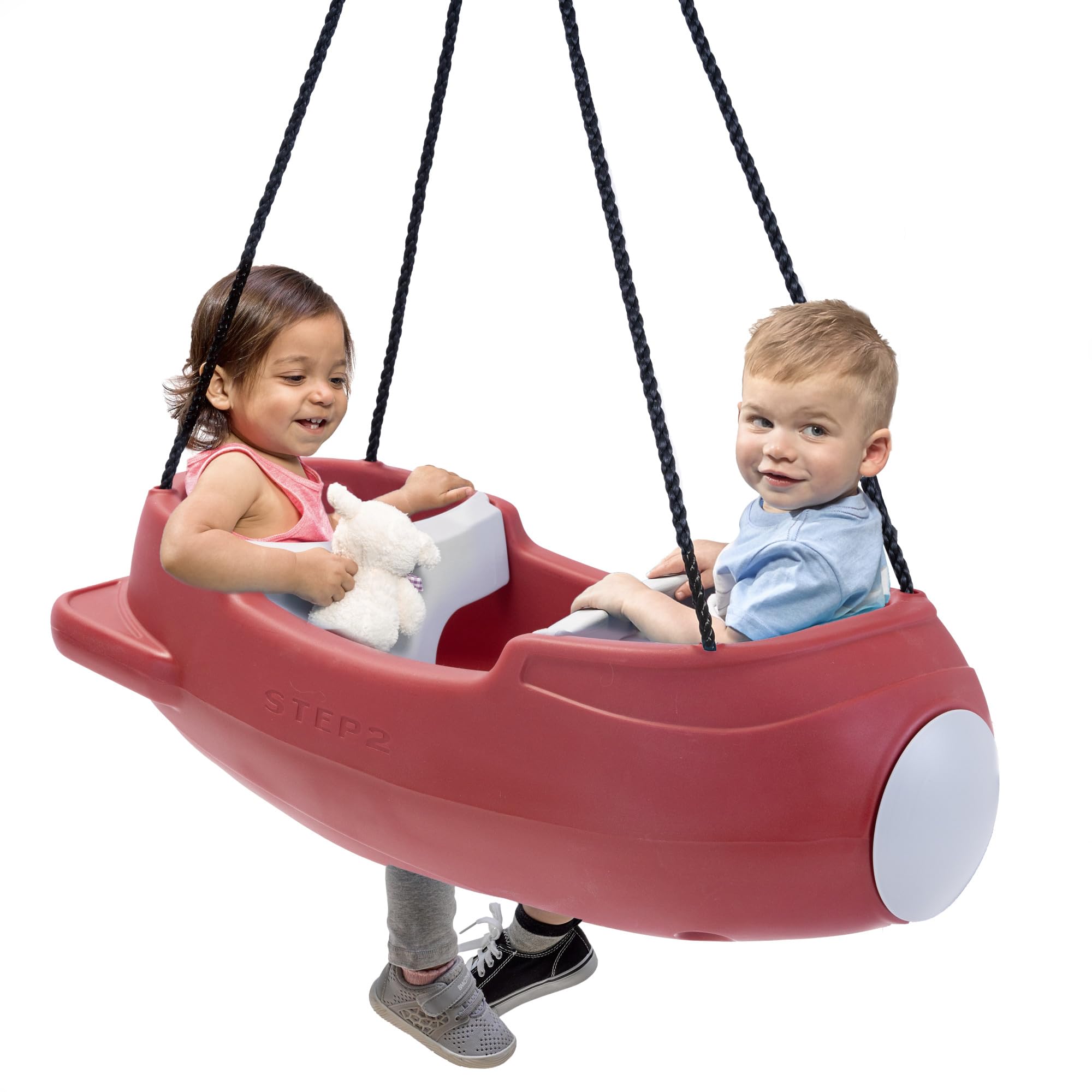 Amazon.com : Step2 Rocket Swing for Two, Baby Outdoor Swing